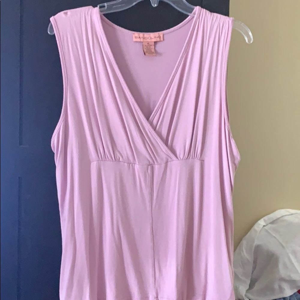 Purple tank